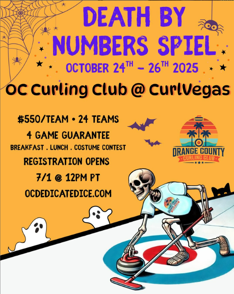 Death By Numbers  - OC Curling Club Bonspiel at CurlVegas